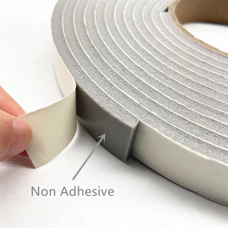 Single Sided Adhesive PVC Foam Seal Tape